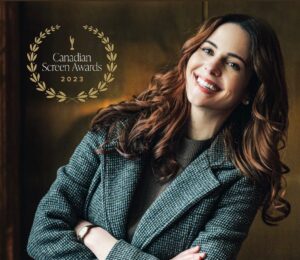 Holly Deveaux Instagram - So excited to be nominated for a CSA for my work in Christmas Movie Magic! Such an honor to be recognized amongst super talented folks in the category of Best Lead Performer in a TV Movie.

Thanks to @thecdnacademy for this consideration, and all of the CMM crew - particularly @drewseeley & @tanishathamma for being such fab scene partners, #RobVaughan for bringing us home, and  @slakeyelizabeth for the insane wardrobe that took this character to the next level!