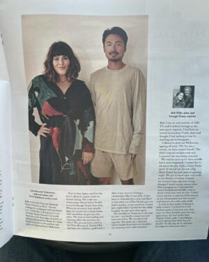 Holly Ringland Instagram - Thank you to the wonderful @janerocca_ for this opportunity to shout my love for this very good human (and his Scooby Doo aesthetic) from the weekend paper rooftops. And also for the most joyous interview together. In today’s @sundaylifeau magazine.
Hanging out for 14 years and counting…
❤️‍🔥