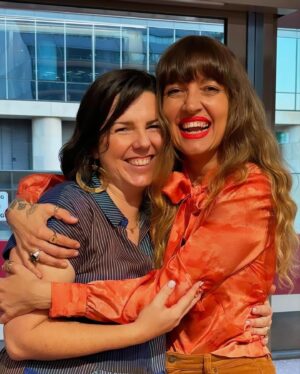 Holly Ringland Instagram - My final event at @sydwritersfest this year stole my heart - I was honoured to do an event on Dharug Country at @phive.ps with a sold out crowd in the company of incomparable human, author, woman @katemildenhall.

In our conversation about The House That Joy Built - which Kate so beautifully, thoughtfully and skilfully curated - we laughed, cried, unearthed glimmers and to my own surprise I shared a story I’d never told publicly before. Such was the power of Kate, and our Parramatta crowd. Kate, thank YOU for giving your time and energy so generously - I’m so thankful that this writing life brought us together too. Thank you so much to everyone who joined us on the day including festival volunteers and booksellers, and Councillor Patricia Prociv. Special thanks to everyone I met in the signing line - you shared profound gifts with me, and my gratitude for your time, readership and support is evergreen. Final thanks also to @rackcityvintage @rollasjeans @fluevog for the 70s newsreader/disco combo that didn’t know I’ve always needed.

❤️‍🔥 🪩 ❤️

Repost • @kmildenhall
Honestly, getting to hang with this woman, on stage and off, is one of the great delights of this writing life. A JOY, as always dear @hollygoeslightly to speak with you out in Parramatta at @phive.ps for readers & writers & creatives of all stripes. 

Thank you, as always Holly, for laughs, for making me cry, and for your generous stories and insights which make others feel like they, too, can make the stuff, come out of the fire, share what makes their heart bust. 

Dear @sydwritersfest you’ve been such a delight xxx Thank you for having me (and thank you dear @catherineishome & Lil for all the things xx) 

#sydneywritersfestival #writingcommunity #thehousethatjoybuilt #writersfestival