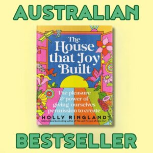 Holly Ringland Instagram - When my @harpercollinsaustralia publisher and beloved friend @catherineishome told me a couple of months ago that Joy has become a national bestseller, I went quiet and goosebumpy with awe. When you’re known for your fiction, as I am privileged and honoured to be, connecting with booksellers and readers as a non-fiction author isn’t a given. And yet. Here we are.
⠀⠀⠀⠀⠀⠀⠀⠀⠀
To every single bookseller and reader who has supported and/or bought a copy of Joy - thank you wholeheartedly. Since publication, every post/story/comment that I’ve received, sharing so generously how this little book has become a part of your life and creativity practices has humbled and thrilled me. Your support of my first non-fiction book has changed my writing life. If you have bought and read Joy, thank you. I’m not the author I am without you being the book lover you are.
⠀⠀⠀⠀⠀⠀⠀⠀⠀
Here’s to the wild mystery of our ideas! Those we’ve dared to honour and make. And those waiting, impatiently, for us to create.
⠀⠀⠀⠀⠀⠀⠀⠀⠀
Whose house??? (IYKYK)

🏡 💡 🌸 🫏 ⚔️ 🚪 🦋 🐎 ⭐️ 🖍️

This book was written with gratitude on unceded Bundjalung Country and Yugambeh Country, during the season when humpback whales migrate south and the wattle blooms. I extend my respect to the traditional owners of these lands and waterways, and to their families and ancestors, who have cared for these areas for thousands of years. I acknowledge them as the original storytellers of these regions.