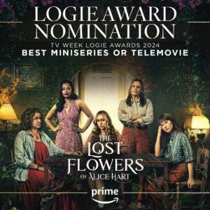 Holly Ringland Instagram - Heartfelt congratulations to the hundreds of people behind the screen adaptation of The Lost Flowers of Alice Hart - 4 Logie Award Nominations!

Huge, celebratory congratulations to Sig and especially to @leahpurcell on her first Logie nomination. Roaring standing ovations for @alylabrowne. And wholehearted congratulations to @asherkeddie on her Gold Logie nomination for Most Popular Personality on Australian Television.

This year there will be a few changes to the awards, with the public now able to have their say on every award that is up for grabs on the night.

The three ‘Most Popular’ awards will be decided purely by public vote, while the ‘Best’ categories will be decided by a combination of industry judge scores and public votes.
 
Voting will open for all awards from 6.00pm AEST Sunday June 23 and remain open until 7pm AEST Saturday 17. 

The Graham Kennedy Award for Most Popular New Talent, which Alyla is nominated for, closes 7:30pm AEST Sunday 18 August 2024. 

Vote at tvweeklogies.com.au

❤️‍🔥🌸