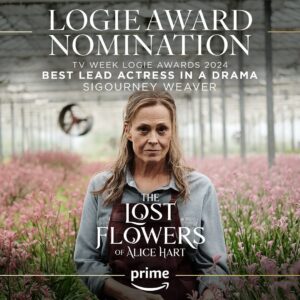 Holly Ringland Instagram - Heartfelt congratulations to the hundreds of people behind the screen adaptation of The Lost Flowers of Alice Hart - 4 Logie Award Nominations!

Huge, celebratory congratulations to Sig and especially to @leahpurcell on her first Logie nomination. Roaring standing ovations for @alylabrowne. And wholehearted congratulations to @asherkeddie on her Gold Logie nomination for Most Popular Personality on Australian Television.

This year there will be a few changes to the awards, with the public now able to have their say on every award that is up for grabs on the night.

The three ‘Most Popular’ awards will be decided purely by public vote, while the ‘Best’ categories will be decided by a combination of industry judge scores and public votes.
 
Voting will open for all awards from 6.00pm AEST Sunday June 23 and remain open until 7pm AEST Saturday 17. 

The Graham Kennedy Award for Most Popular New Talent, which Alyla is nominated for, closes 7:30pm AEST Sunday 18 August 2024. 

Vote at tvweeklogies.com.au

❤️‍🔥🌸