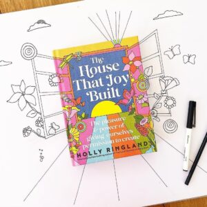 Holly Ringland Instagram - Heart explosions!! Thank you so much for reading   sharing your creativity @katie.reads.things.
💚💛🧡🩷
Repost • @katie.reads.things 
This book spoke directly to my soul. I loved it so much. I want everyone to read it. It was uplifting and inspiring and it made me remember that joy is worthwhile, and that spending your time creating (however that looks for you) is not a waste of time, and not just something to do when all the other “real” things have been done.
 
One of the (many!) reasons why I love bookstagram is that it gives me a creative outlet. I’ve always liked creating things but never had a “real” reason to do so before – I’d paint something but have nowhere to put it, or do a photography course but then have nothing to photograph, or I’d deem whatever I’d created not good enough and put it in the bin. Bookstagram changed that for me. I LOVE taking photos of books, I love making book art, and I love writing these slightly rambly reviews. Before bookstagram, I felt like I needed permission to be creative, that creating for the sake of creating was somehow not enough. While this account now provides me with a reason, I wish I’d read this book earlier to realise that I don’t actually *need* a reason. That creating just for the sake of feeling joy is more than enough, and that anything that brings us joy is worth nurturing. 

I also loved that this book mixes in parts of Holly’s own story – particularly her writing journey. I’ve read (and loved!) all of Holly’s books and I loved learning how they were created. I also really loved that Holly shares her own ideas for beating imposter syndrome and overcoming creative block. This is not a self help book or a text on how to be creative. Rather, it’s a raw, honest and beautifully told series of anecdotes, tips and affirmations told in a way that feels like having tea with your best friend (in fact, even though Holly and I have never met nor spoken, I feel like we may, in fact, be best friends)❤️

Listen to the audio (read by Holly!) (on Spotify Premium!) – she is warm and funny and so full of joy. I loved it and highly recommend.
 
Swipe to see me nurturing my creativity 😍