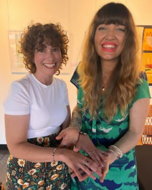 Holly Ringland Instagram - Visiting Wandandi Boodja to be a part of @mrrwfestival and talk about writing, fear, creativity, grief and joy was my first public gathering on home soil for 2024. It nourished my bones. 

Thank you to everyone who made this beautiful festival possible and who came to our events - I’m not talking shit when I say that I was blown away by the warmth and energy of the audiences I had the honour and privilege to stand in front of. My voice still shakes but the meaningfulness of the opportunity I have to speak about everything that stops us from making our art - and the courage we have to go above those blocks - keeps me going. 

Thank you @gillianoshaughnessy for hosting and creating such a joyous, glorious conversation for us and @glynnfluencer_ for being joyous and glorious in general. Huge thanks to Megan of @festivalmavens fame for stepping in and hosting such a beautiful conversation with me at our Busselton Special event. Thank you to the tireless and passionate booksellers and event photographers. And to all the readers… you undo me! Just two moments that made my heart crumble: @hudmama_ (pictured) came to meet me wearing custom Alice Hart jewellery handmade in Manchester by my beloved @silvergreenjewellery (who I write about in Joy) 🤯❤️‍🔥🌸 And the magical Jenny (pictured) who I first met in 2022 on tour in Borloo/Perth for Esther - spent her special birthday at our dinner with her beautiful family (who are another post all together) 🥹

Heartfelt thanks to all the incredible volunteers who took such genuine care of us, and to all of the dazzling authors that were an absolute fucking delight to witness shining. Particular thanks to @andrewohaganauthor for the perfect words at the perfect time (video) and Zac Webb for such a generous Welcome To Country on opening night. Huge congratulations to Sian Baker, Artistic Director, for such a gorgeous weekend, bringing us all together. I’m grateful for the reminder this glorious festival and place gave me, of how essential it is that we gather to share art and stories and their power of connection in our lives.

Next up: @sydwritersfest on Gadigal Country!