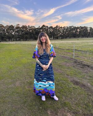 Holly Ringland Instagram - Visiting Wandandi Boodja to be a part of @mrrwfestival and talk about writing, fear, creativity, grief and joy was my first public gathering on home soil for 2024. It nourished my bones. 

Thank you to everyone who made this beautiful festival possible and who came to our events - I’m not talking shit when I say that I was blown away by the warmth and energy of the audiences I had the honour and privilege to stand in front of. My voice still shakes but the meaningfulness of the opportunity I have to speak about everything that stops us from making our art - and the courage we have to go above those blocks - keeps me going. 

Thank you @gillianoshaughnessy for hosting and creating such a joyous, glorious conversation for us and @glynnfluencer_ for being joyous and glorious in general. Huge thanks to Megan of @festivalmavens fame for stepping in and hosting such a beautiful conversation with me at our Busselton Special event. Thank you to the tireless and passionate booksellers and event photographers. And to all the readers… you undo me! Just two moments that made my heart crumble: @hudmama_ (pictured) came to meet me wearing custom Alice Hart jewellery handmade in Manchester by my beloved @silvergreenjewellery (who I write about in Joy) 🤯❤️‍🔥🌸 And the magical Jenny (pictured) who I first met in 2022 on tour in Borloo/Perth for Esther - spent her special birthday at our dinner with her beautiful family (who are another post all together) 🥹

Heartfelt thanks to all the incredible volunteers who took such genuine care of us, and to all of the dazzling authors that were an absolute fucking delight to witness shining. Particular thanks to @andrewohaganauthor for the perfect words at the perfect time (video) and Zac Webb for such a generous Welcome To Country on opening night. Huge congratulations to Sian Baker, Artistic Director, for such a gorgeous weekend, bringing us all together. I’m grateful for the reminder this glorious festival and place gave me, of how essential it is that we gather to share art and stories and their power of connection in our lives.

Next up: @sydwritersfest on Gadigal Country!