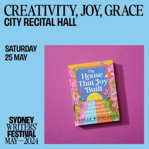 Holly Ringland Instagram - We’re completely beside ourselves to be doing an event together at this year‘s @sydwritersfest: CREATIVITY, JOY, GRACE is taking place on the evening of Saturday, May 25 at the glorious Sydney Recital Hall. Join us in conversation with the magnificent @michaelakalowski as we talk about the power of cultivating, expressing, and nourishing our creativity, joy, and grace, even in the hardest times.
Tickets available now via the SWF website.
We hope we’ll see you there,
Julia   Holly
🩷💛🧡💚🌱