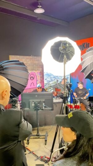 Howie Mandel Instagram - We have been settling into our new home with the legendary @howiemandel . Here’s a little behind the scenes video from when we had the honor of playing for the great @billycorgan . 

Thank you @richthurber for capturing these insane moments. We love you.