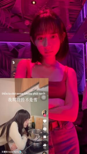 Hu En Ning Instagram - 我也來一下✌🏻

歌名：我期待的不是雪（張妙格） 
最近好像有紅喔🔥洗腦👍🏻

#我期待的不是雪 #ktv #singgo #這家ktv可以