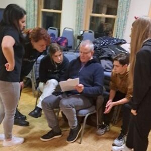 Hugh Bonneville Instagram - Rehearsing for the Ukrainian Women’s ‘Two Colours’ Choir concert - this Friday at Churcher’s College, Petersfield, 7.30pm. Raising funds for a medical evacuation vehicle. Tickets available here…
🎟️ ticketsource.co.uk/two-colours/t-gajexeq