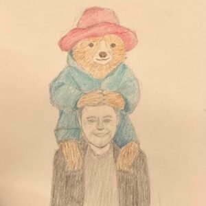 Hugh Bonneville Instagram - Thanks to Alex Clark and everyone who came to the @camlitfest event on Saturday, especially to Maya and Polina for bringing along these wonderful drawings of @paddingtonbear. Like him they found friendship in UK 🇬🇧🇺🇦

📷 @dasha_tenditna