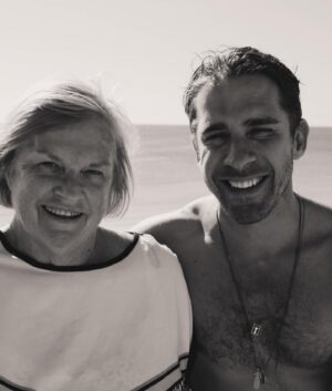 Hugh Sheridan Instagram - Very lucky to have been able to take mum on a cute trip with Virgin Voyages. It’s an unreal product with great food & sweet cabins, there’s heaps to do & time to just rest too. Highly recommend a holiday on the Resilient Lady while she’s in Australia… you might even take your own resilient lady like@I did 😂 👀 @virginvoyages @laurgoerl ♥️