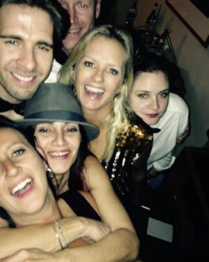 Hugh Sheridan Instagram - My beautiful sister Heidi’s birthday :) You are without a doubt the funniest human I’ve ever met. Your observations of daily life, humans, family and me are the best, ever since I was very little I’ve always waited to hear what you’re going to say next. I love you so much more than any post would capture in words. Thank you for always being there for me you beautiful, humble, creative soul. I’ll always be there when you call xxx h (also sorry for posting the safety demo… it’s just too good not to share 😂)