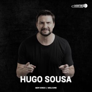 Hugo Sousa Instagram - 🎤 É com grande entusiasmo que anunciamos que @hugosousainsta é o mais novo artista agenciado pela Showtime! E temos ainda mais novidades: ainda este ano, o Hugo vai para a estrada com o seu 10º solo! 

Fiquem atentos às datas e locais que serão divulgados em breve.

Bem-vindo, Hugo Sousa! 🎉

#HugoSousa #Comédia #StandUp #Showtime #Agenciamento #Humor