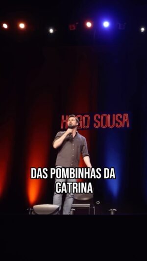 Hugo Sousa Instagram - As pombinhas da Catrina. #hugosousa #rir #humor #standupcomedy #pombinhasdacatrina