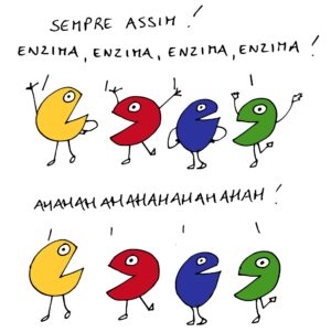 Hugo Van der Ding Instagram - Samba das enzimas.