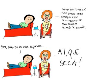 Hugo Van der Ding Instagram - Juliana Saavedra, a psicanalista que deixa os pacientes na merda.