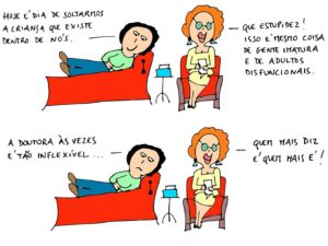 Hugo Van der Ding Instagram - Juliana, a psicanalista que deixa os pacientes na merda.