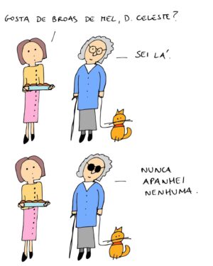 Hugo Van der Ding Instagram - Celeste da Encarnação, velha mas moderna.