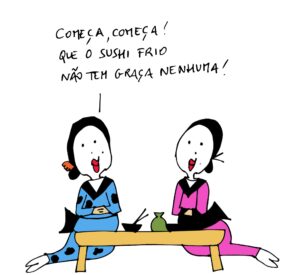 Hugo Van der Ding Instagram - Duas amigas japonesas.