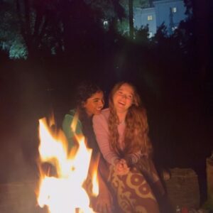 Humberly Gonzalez Instagram - An unforgettable experience filming @tarotmovie & now it’s out in theatres WORLDWIDE💀
Going down memory lane….
1. Death is too cool for school
2. Stunning sun-SET with the crew
3. Fueled by crafty
4. Elise’s (@larsenthompson) bday did NOT age well😭
5. @avantika / Sheamus the Llama and I camera ready
6.  How to shake the scaries away? Dance party
7. Directing dream team
8. Read my fate & stay hydrated
9. Haunted 
10. The best girlfriends to work with🫶🏽