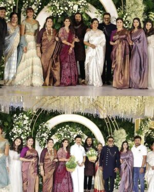 I Dream Anjali Instagram - #VaralakshmiSarathkumar & #NicholaiSachdev's wedding reception
#VNWedding