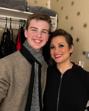 Iain Armitage Instagram - Im so glad my 2023 included getting to see these two incredible women on stage- two of my very favorites and always have been!!! Thank you for an incredible evening!!!