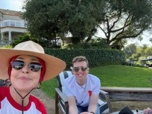 Iain Armitage Instagram - When I got back to town last week my very first stop was MeeMaw’s house! Love you, Ms Annie ❤️