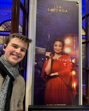 Iain Armitage Instagram - Im so glad my 2023 included getting to see these two incredible women on stage- two of my very favorites and always have been!!! Thank you for an incredible evening!!!