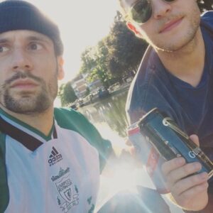 Iain De Caestecker Instagram - Canal lads / beer lads / just lads