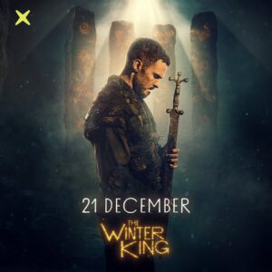 Iain De Caestecker Instagram - The Winter King tells the epic story of Arthur Pendragon, as he evolves from being an outcast to a legendary warrior and leader.

Streaming on ITVX from the 21st of December 🗡️

#TheWinterKing
