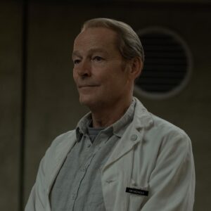 Iain Glen Instagram - Very chuffed to be part of #Silo. It’s a fine piece of writing, wonderfully realised. 
@officialrebeccaferguson superbly leads. Will the truth kill you or set you free?

Episodes 1-3 available now on @appletv. New episodes on Fridays.
