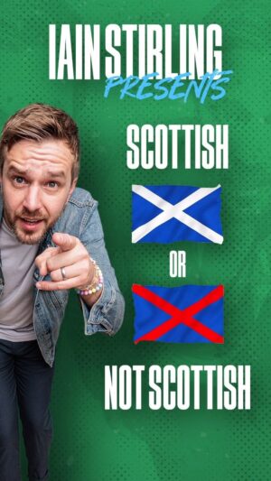 Iain Stirling Instagram - List you Scottish things below!