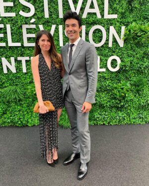 Ian Anthony Dale Instagram - #hotdate 
@festivaltvmonte_carlo opening night!
@purificaciongarcia #H50