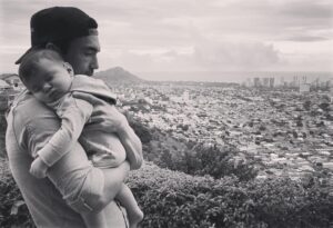 Ian Anthony Dale Instagram - No better feeling in the world. Thank you momma @nicgarippodale for this amazing little human. #RAD #luckywelivehawaii