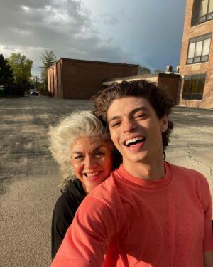 Ian Eastwood Instagram - happy mother’s day ma, i love you so much. im so grateful for every second we get to spend together these days. can’t wait for my next hug! 👩‍👦❤️🫂 @juliathedreamweaver