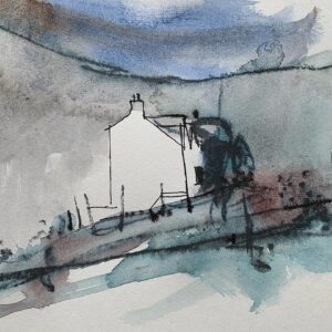 Ian McQue Instagram - Getting my eye in 
#mixedmedia #mixedresults
#harloshwoodh #isleofskye