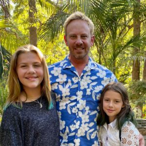 Ian Ziering Instagram - Heck yeah it’s a happy Father’s Day! These two crushed this year! After a year of distanced learning where every student tanked, Mia and Penna bounced back stong with great grades! Im so proud to see them learn. Their personal growth and  independence also amazes me! We laughed a lot this year, we tightend back after coming apart and I was afraid that that would never happen. But it has. Its great to be a dad to these two.  I  get snuggles on the couch, we have red light dance parties in the car, I’m still able to hold their hands on occasion and, as if that wasn’t enough, my bad dad jokes get me eye rolls,  but then get told all over the playground! 
Happiest Fathers Day ever!