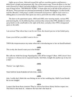 Ianne Fields Stewart Instagram - “This play is my offering to the altar of Saint Cecilia.”
•
•
Thank you so much to @breakingthebinarytheatre for choosing me to be one of the Cloud Nine Commissions! As the title suggests, the play is not ABOUT Cecilia, but I wrote it with her in my mind every step of the way. The process and piece have been deeply healing for me. I have returned to it many times and each time found a different part I needed. I hope when you read it, it will offer you the same thing. *link in bio* #tdov