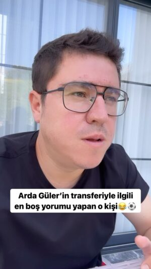 İbrahim Büyükak Instagram - Arda Güler’in transferiyle ilgili en boş yorumu yapan o kişi 😂⚽️ @10ardaguler