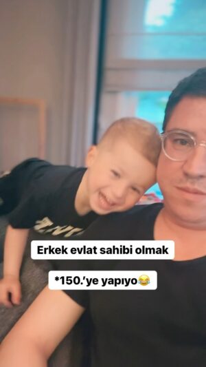 İbrahim Büyükak Instagram - Erkek evlat sahibi olmak💙🧿