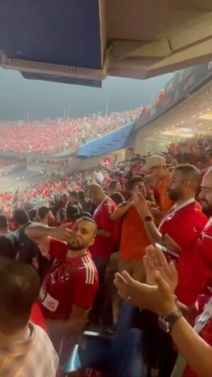 Ibrahim Saeed Instagram - وسط اهلي واخواتي واصحابي 
🦅❤️
مبروك والقادم اجمل 
افرحوا لحد البطوله ال 13 
باذن الله نتقابل علي خير 🦅❤️#الاهلي#جماهير_الاهلي🦅❤️