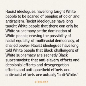 Ibram X. Kendi Instagram - Why they keep targeting me? It is not about me.