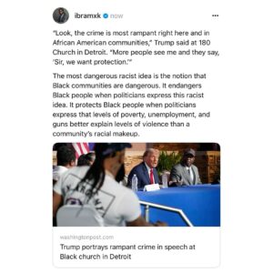 Ibram X. Kendi Instagram - What endangers Black people. What protects Black people.