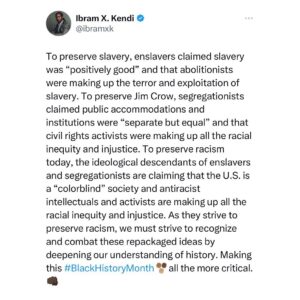Ibram X. Kendi Instagram - A word on this first day of #BlackHistoryMonth.