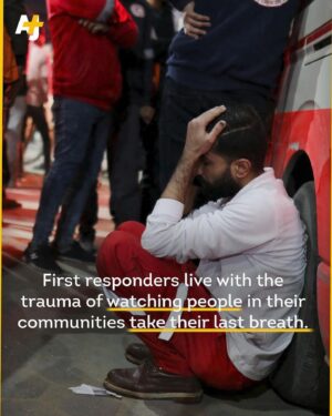 Ibram X. Kendi Instagram - As someone who is married to an ER doctor, I can’t but think about the perils of health care workers right now in Gaza. The Netanyahu administration’s siege of the health care system in Gaza is one of the gravest war crimes in a graveyard of war crimes against Palestinian civilians. #ceasefirenow 

Source @ajplus