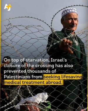 Ibram X. Kendi Instagram - As catastrophic as Israeli forces dropping bombs that instantly wipe out families has been Israeli forces (and settlers) slowly starving to death countless Palestinian children and adults who somehow survive the bombs. Creating a full-blown famine in Gaza can never be justified as self-defense. Creating a full-blown famine in Gaza is indisputably a genocidal action.

Source: @ajplus