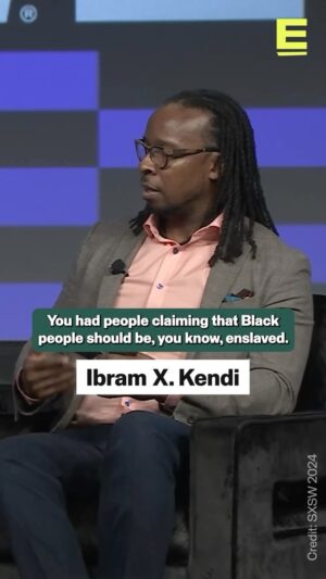 Ibram X. Kendi Instagram - “Three decades and thousands of articles and hundreds of antislavery newspapers later, a tremendous number of Americans were no longer able to be manipulated by enslavers,” @ibramxk explained at @sxsw 2024. 

Dr. Ibram X. Kendi and The Emancipator’s Amber Payne  laid out the template for how to take a single, powerful idea and reimagine it to reach entirely new audiences. 

For practical insights on how you can unleash the power of storytelling to create transformative change,  check out the full session at the link in our bio.