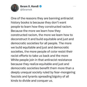 Ibram X. Kendi Instagram - On one of the reasons they are banning antiracist history books. #BlackHistoryMonth #StampedfromtheBeginning
