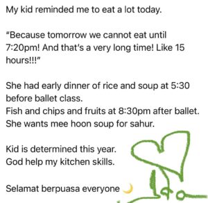 Ida Nerina Instagram - Ramadhan Kareem everyone!! 🌙💚