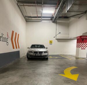 Ida Nerina Instagram - WVB8898… thank you for making life just that little bit harder for those who need the disabled parking space… maybe a cone should be placed on that spot that’s been thoughtfully left there to make life easier for those needing the space to get wheelchairs in and out of their vehicles….? @thestarlingmall ?  Because truth be known placing cones on the parking spots makes life really difficult if the disabled driver is alone. Think about that…